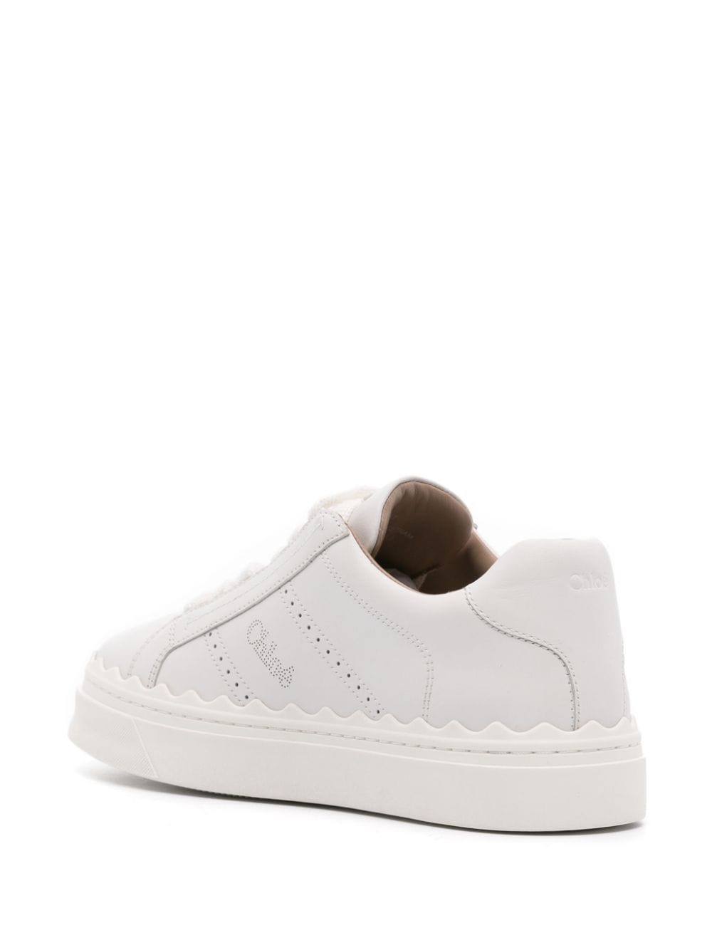 Chloé CHLOÉ- Lauren Leather Sneakers