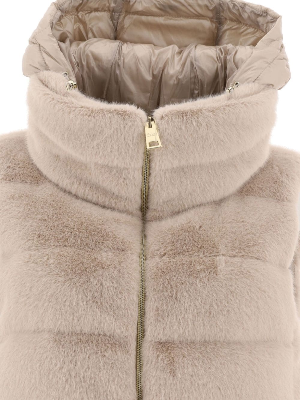 Herno HERNO- Faux Fur Down Vest