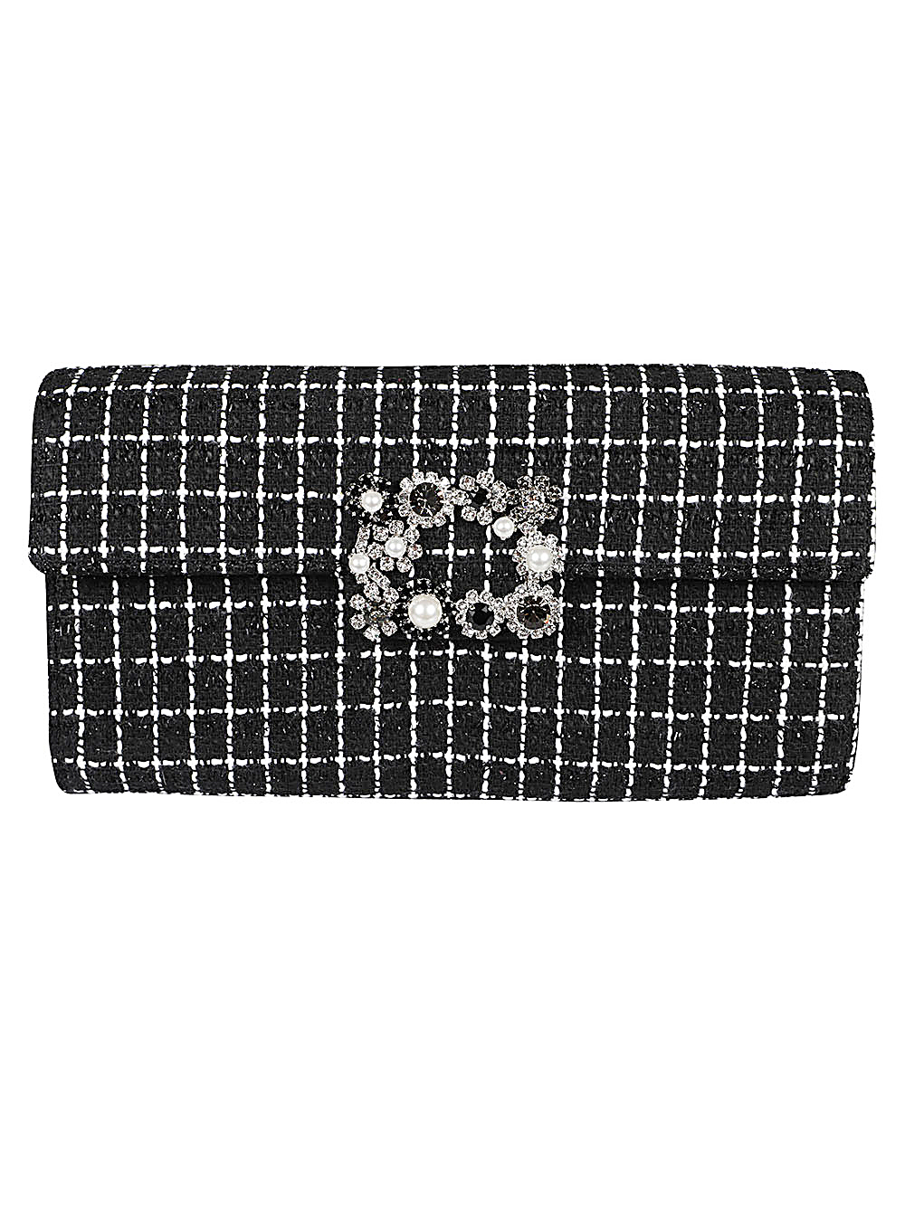 Roger Vivier ROGER VIVIER- Flower Buckle Clutch