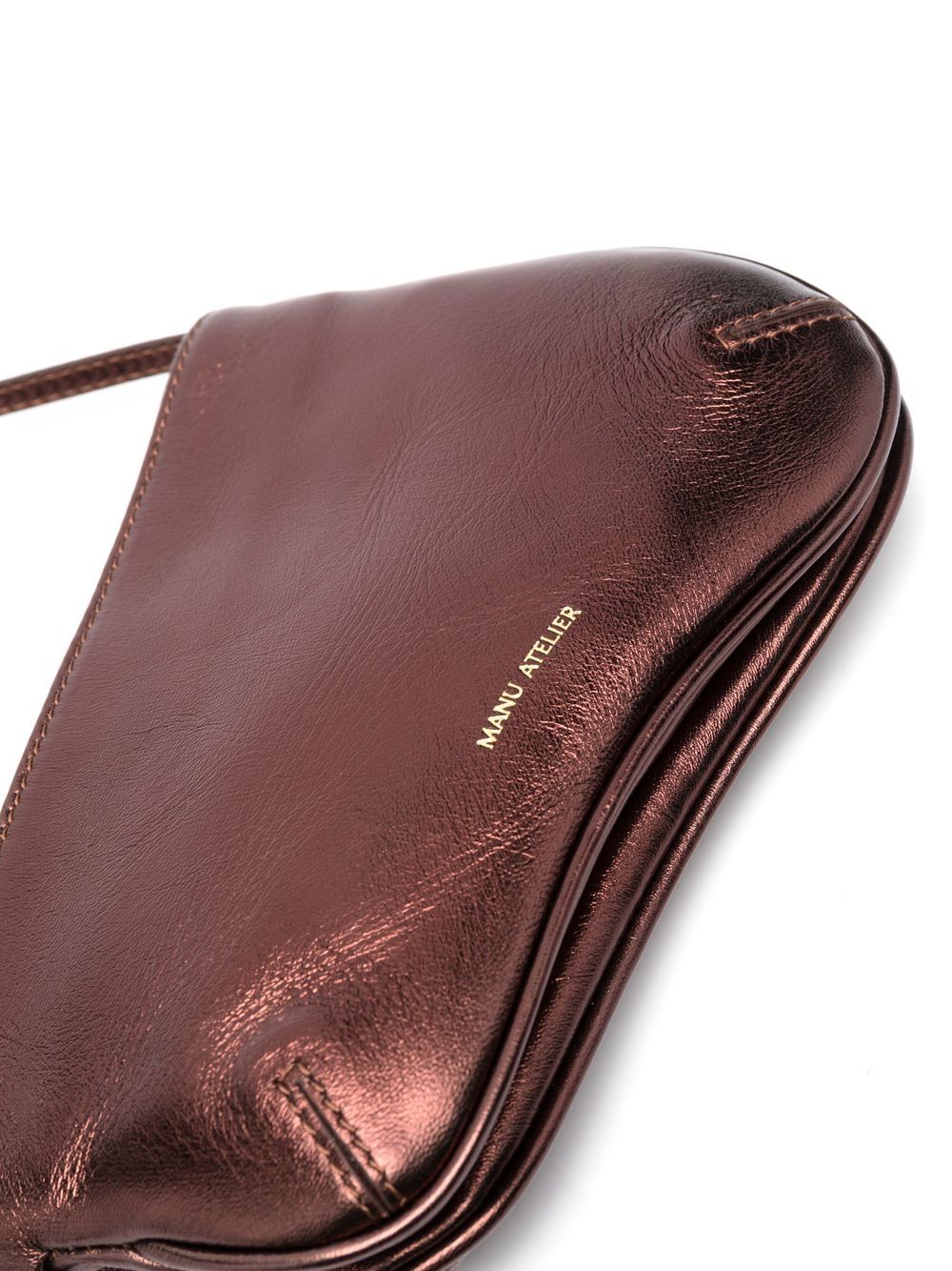 Manu Atelier MANU ATELIER- Mini Curve Bag Leather Shoulder Bag