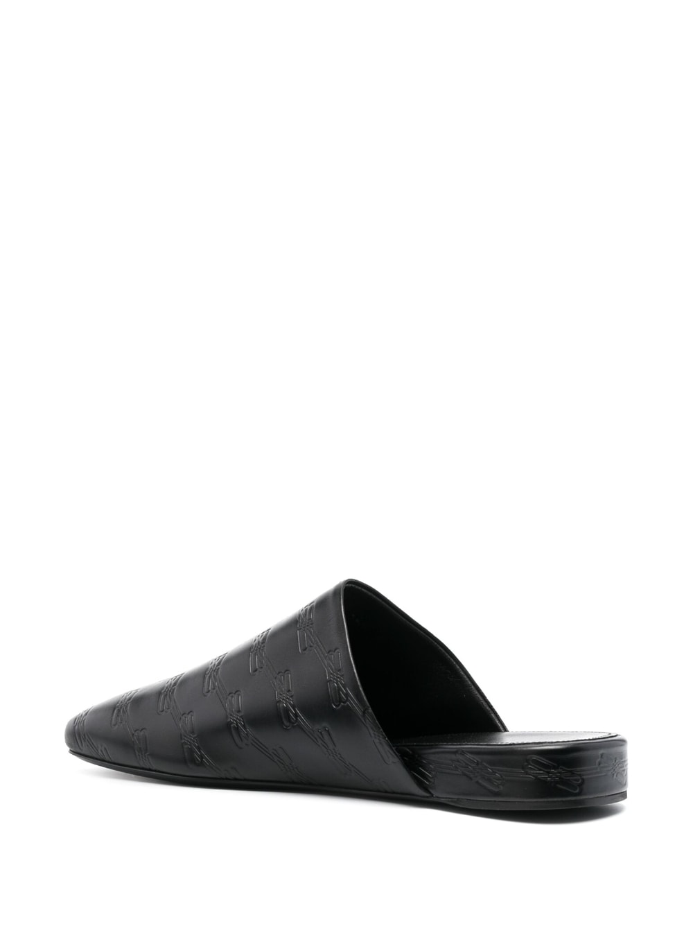 Balenciaga BALENCIAGA- Cosy Bb Leather Slippers