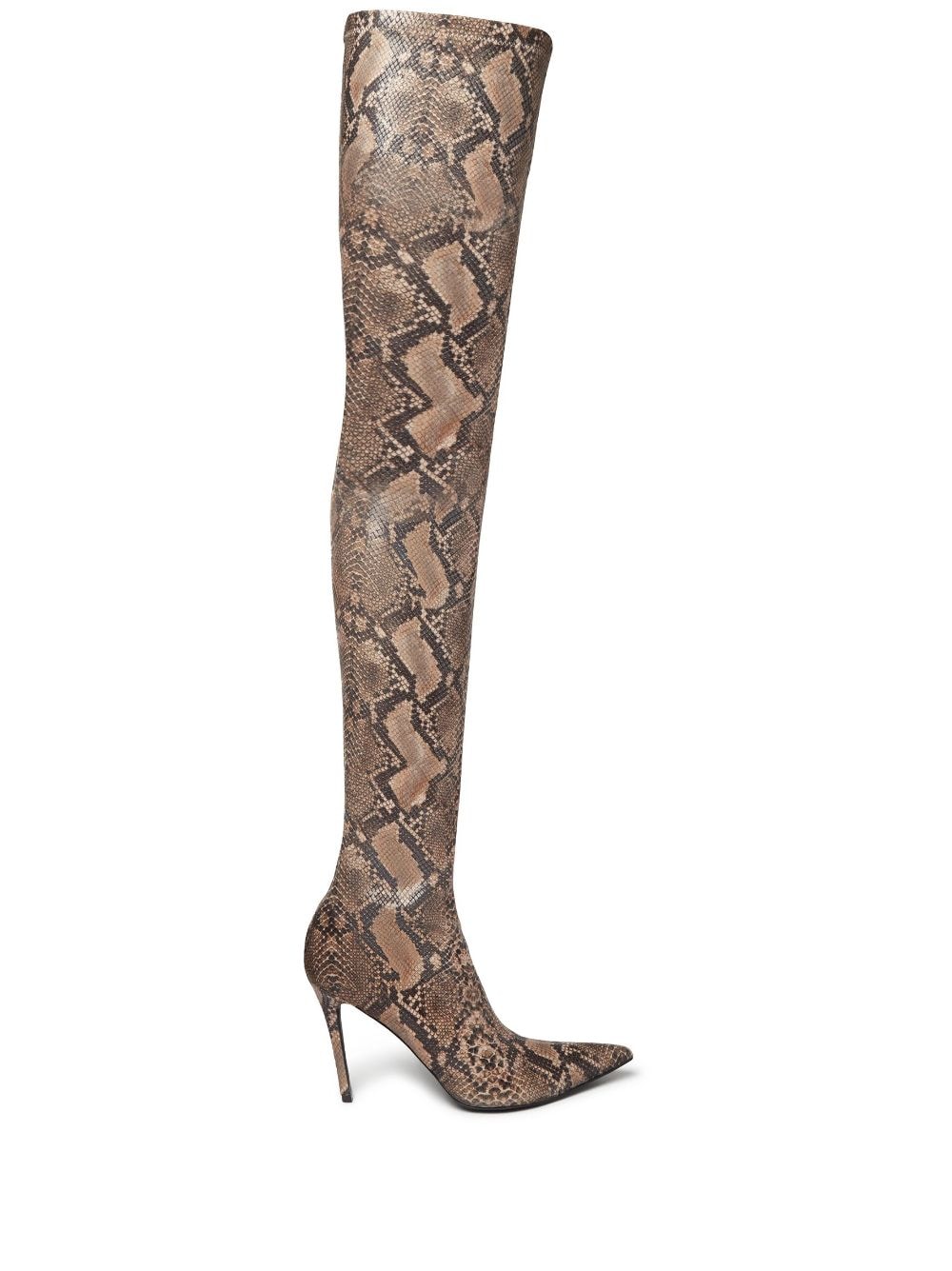 Stella McCartney STELLA MCCARTNEY- Reptile Print Heel Boots