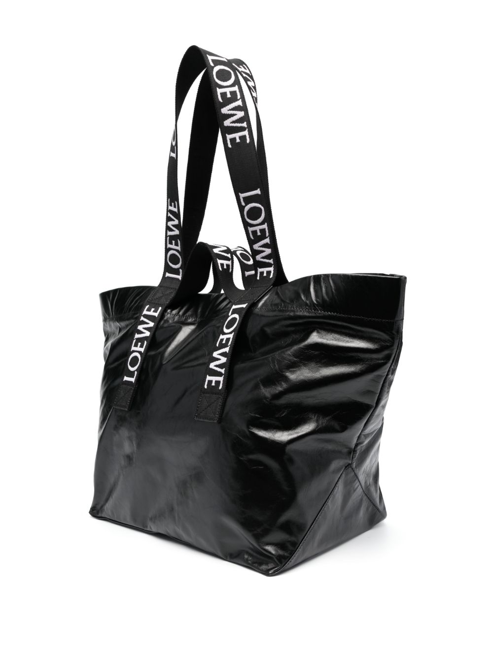 Loewe LOEWE- Fold Shopper Paper Calfskin Tote Bag