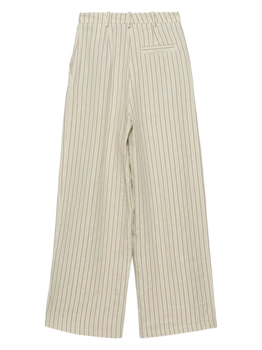 Alysi ALYSI- High-waisted Striped Trousers