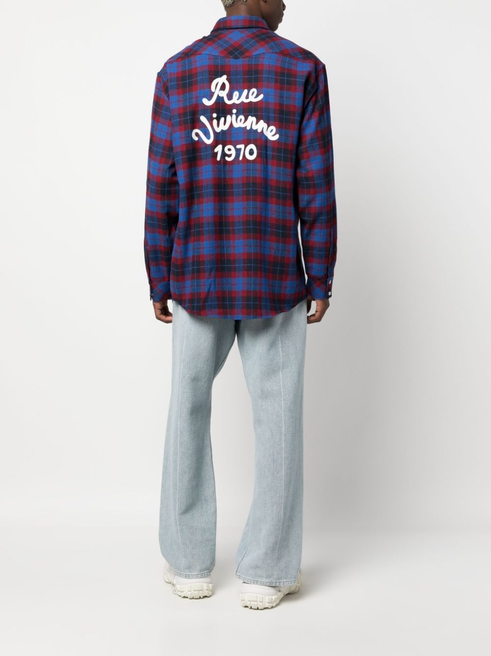 Kenzo KENZO- Wool Blend Checked Shirt