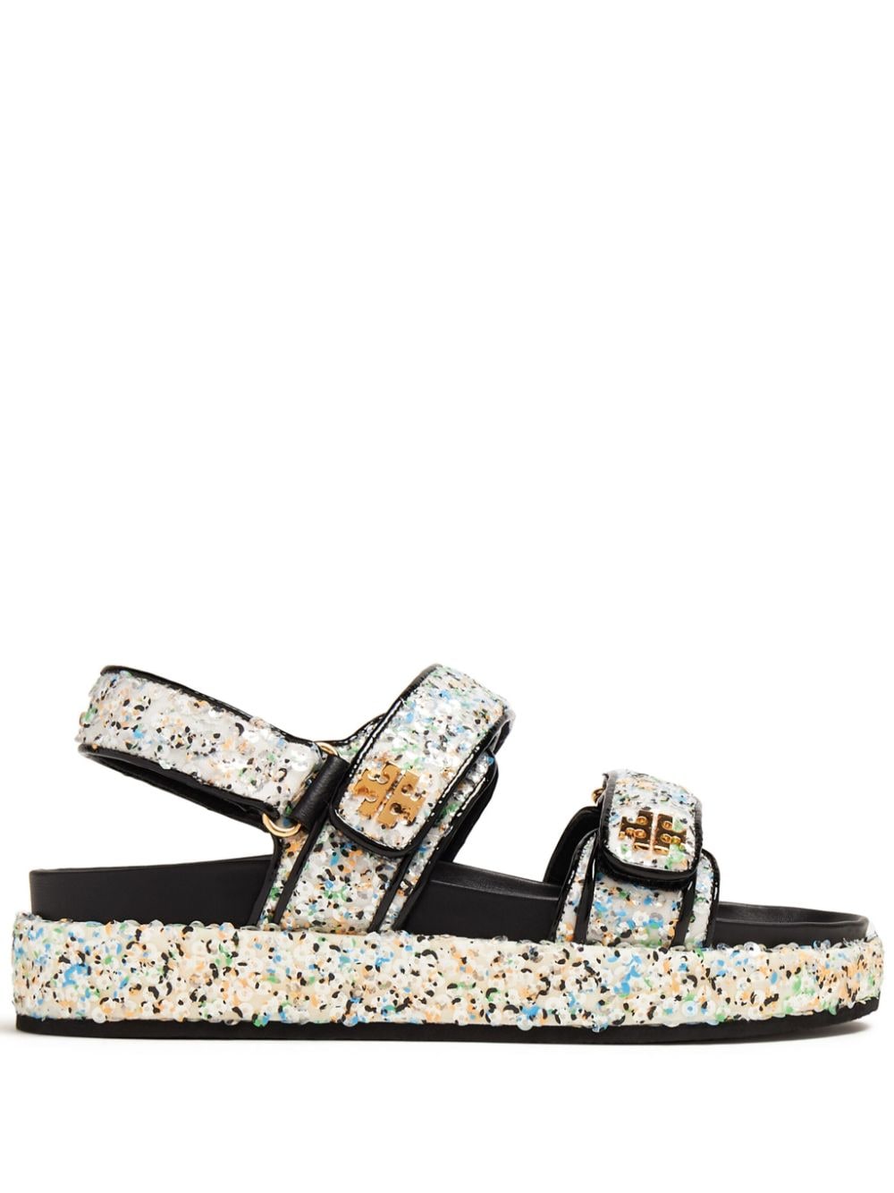 Tory Burch TORY BURCH- Kira Sequined Sandals