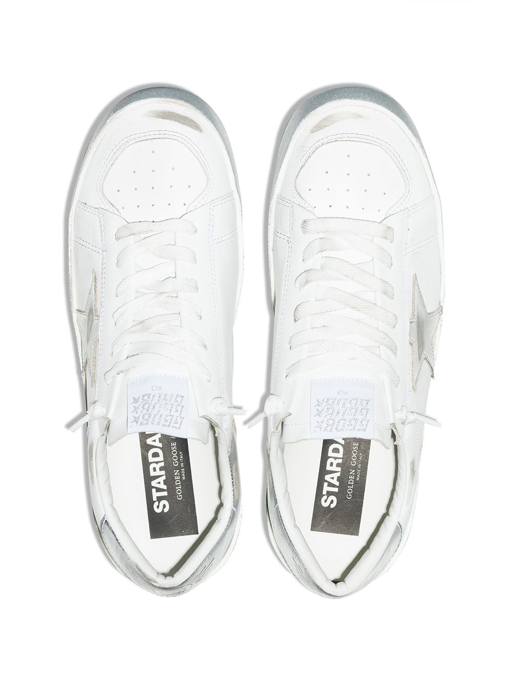 Golden Goose GOLDEN GOOSE- Stardan Leather Sneakers