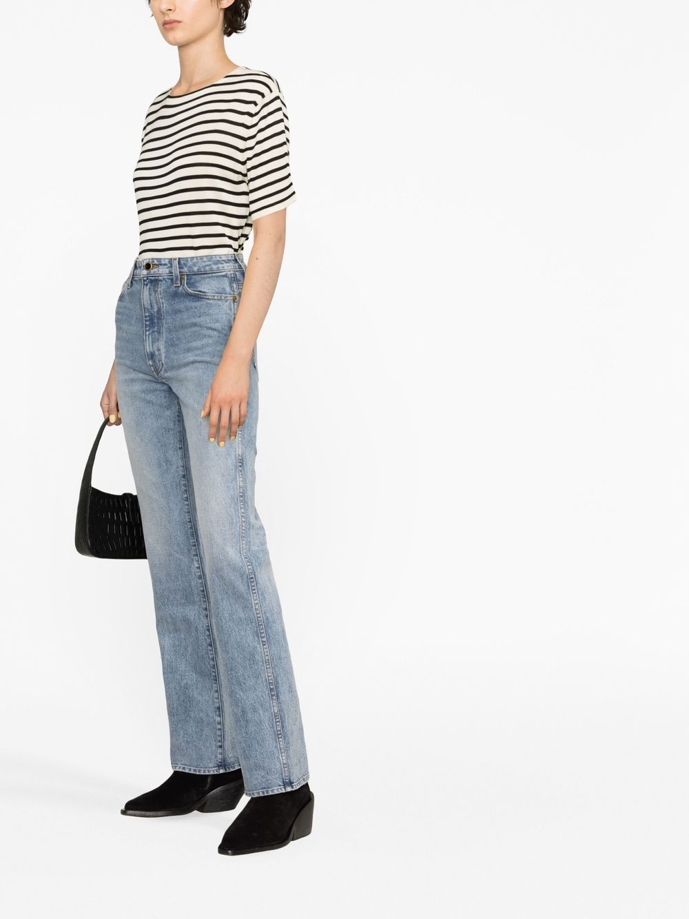 Khaite KHAITE- Danielle Denim Cotton Jeans