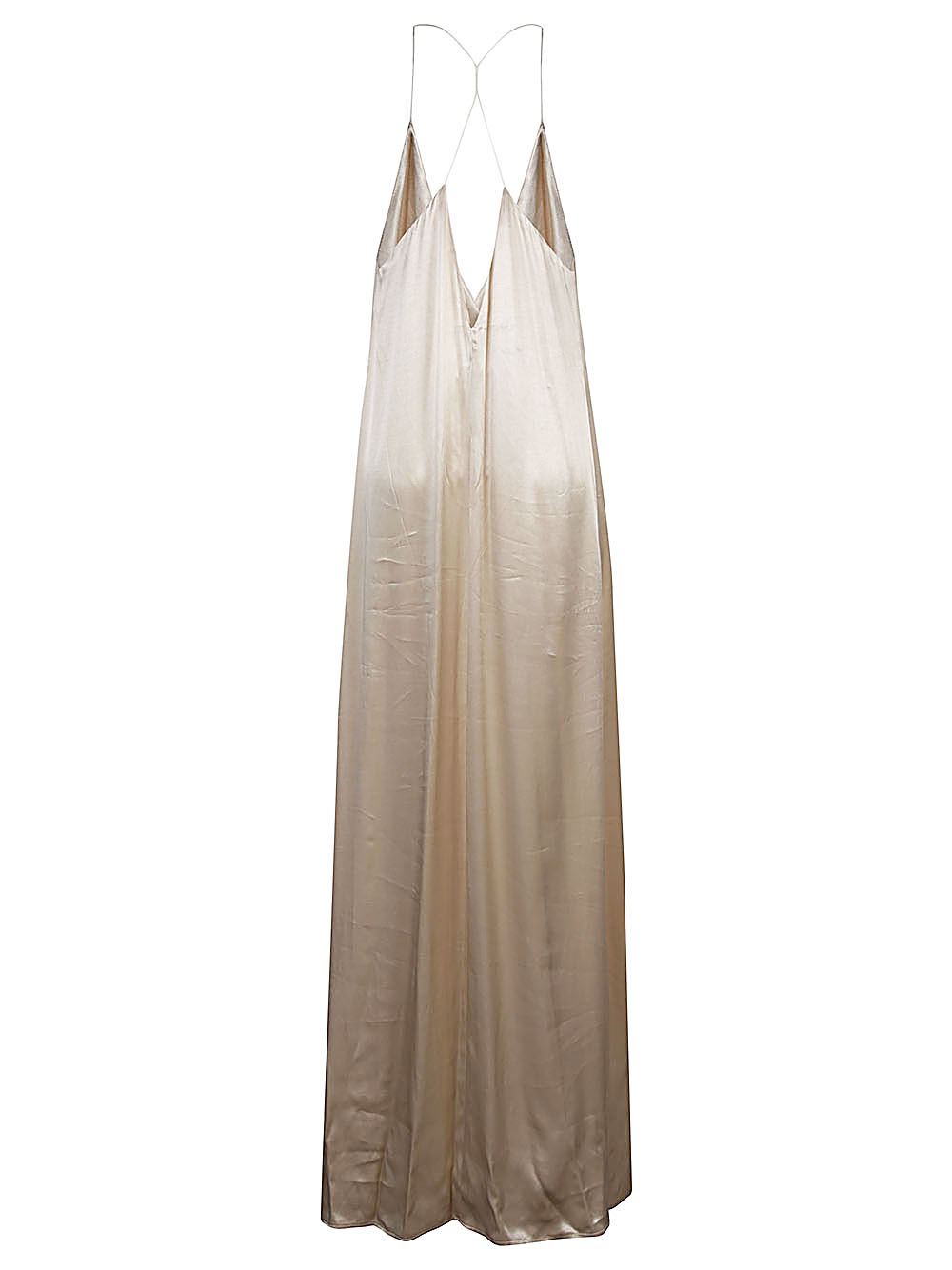  THE NINA STUDIO- Athena Long Silk Dress