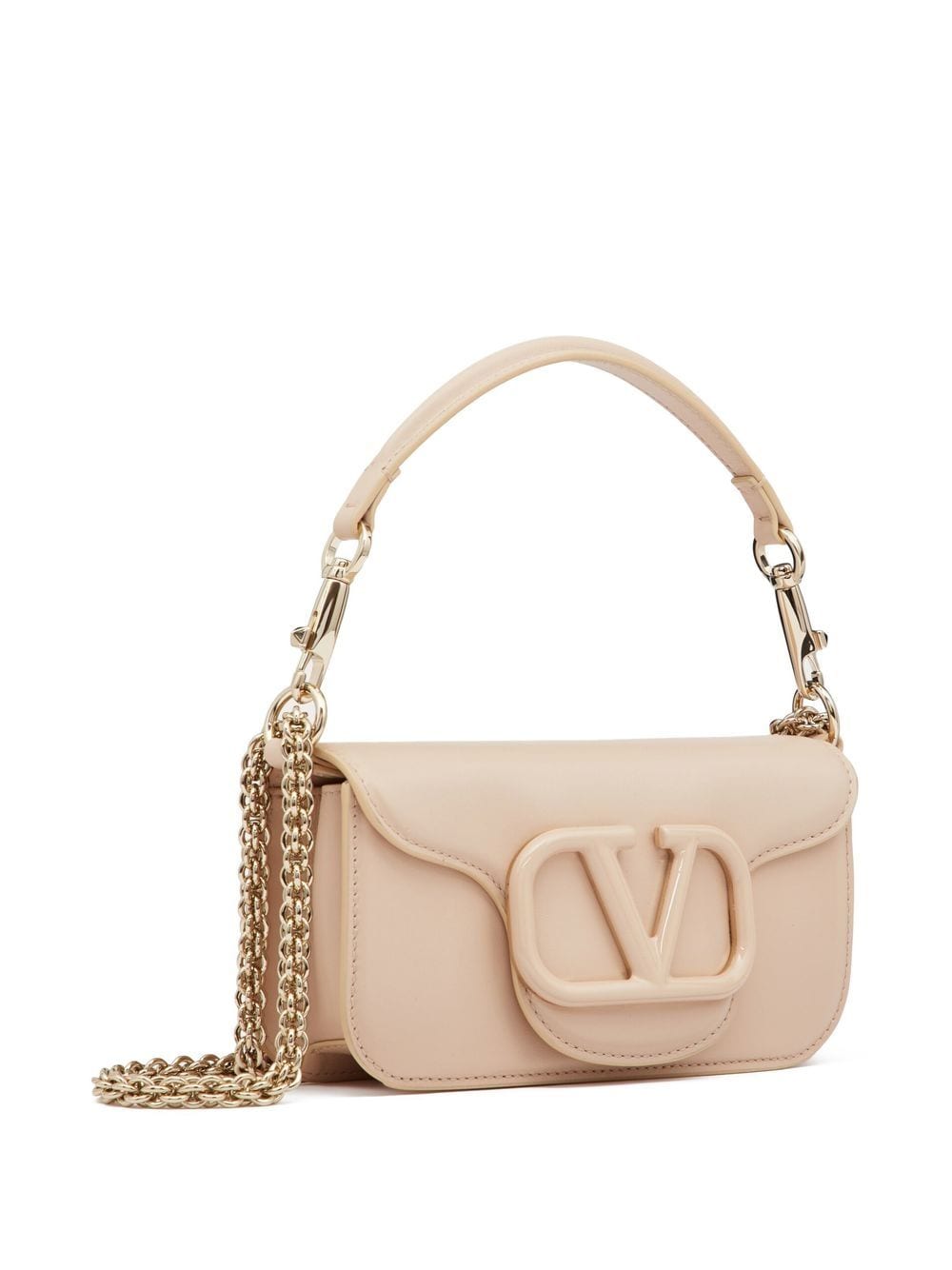 VALENTINO GARAVANI VALENTINO GARAVANI- Locò Small Leather Shoulder Bag