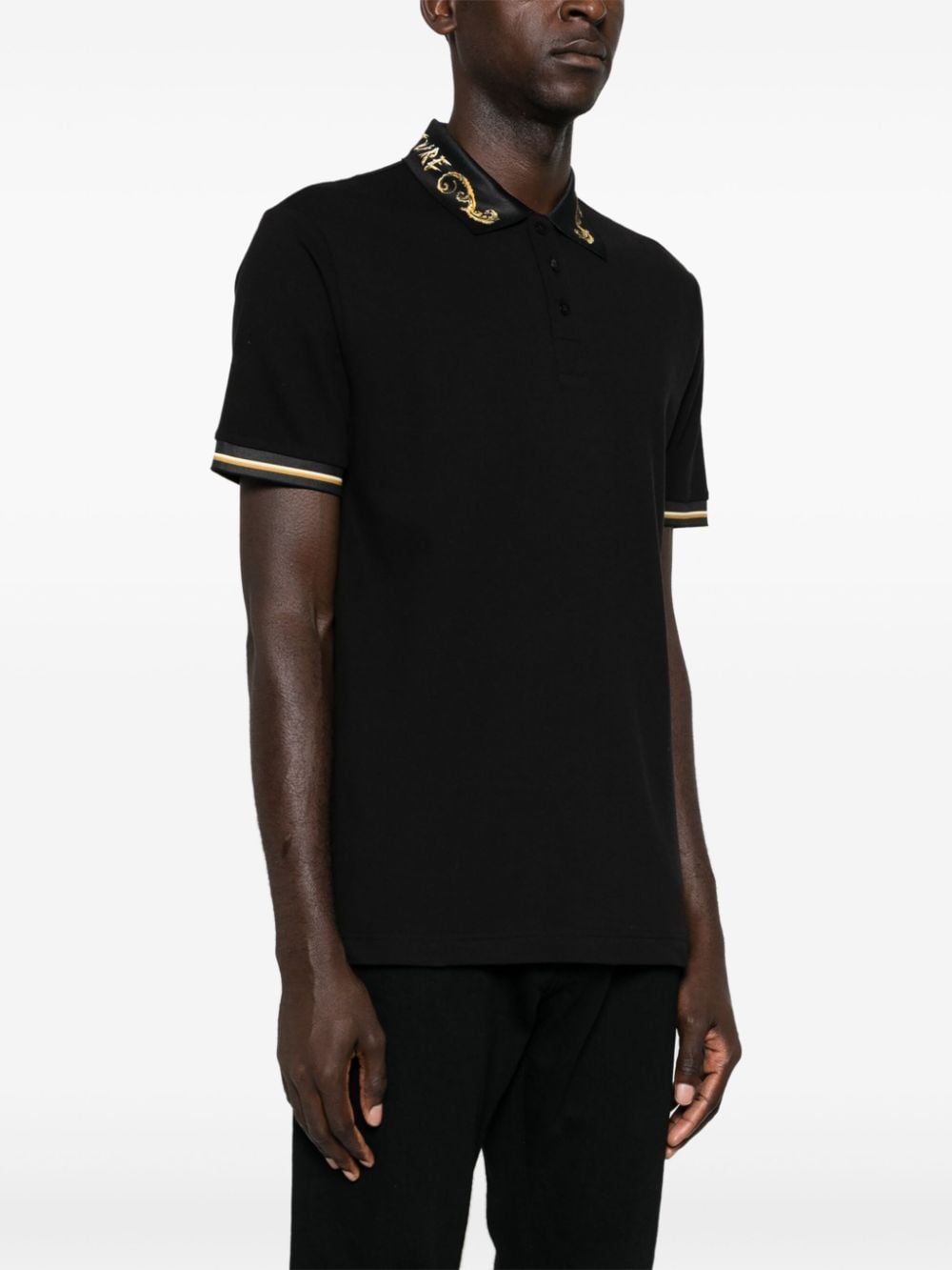 Versace Jeans Couture VERSACE JEANS COUTURE- Cotton Polo Shirt