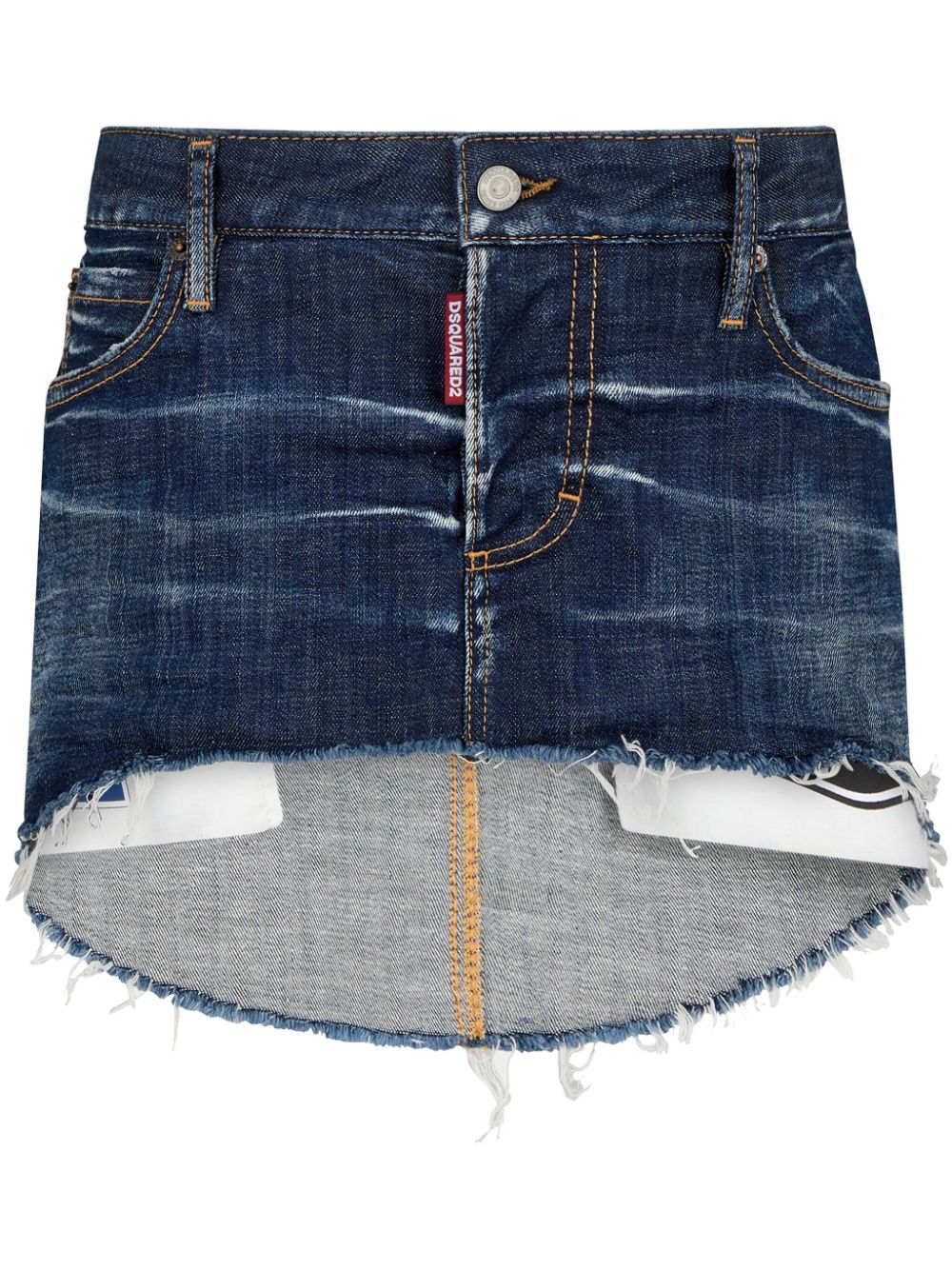 Dsquared2 DSQUARED2- Denim Mini Skirt