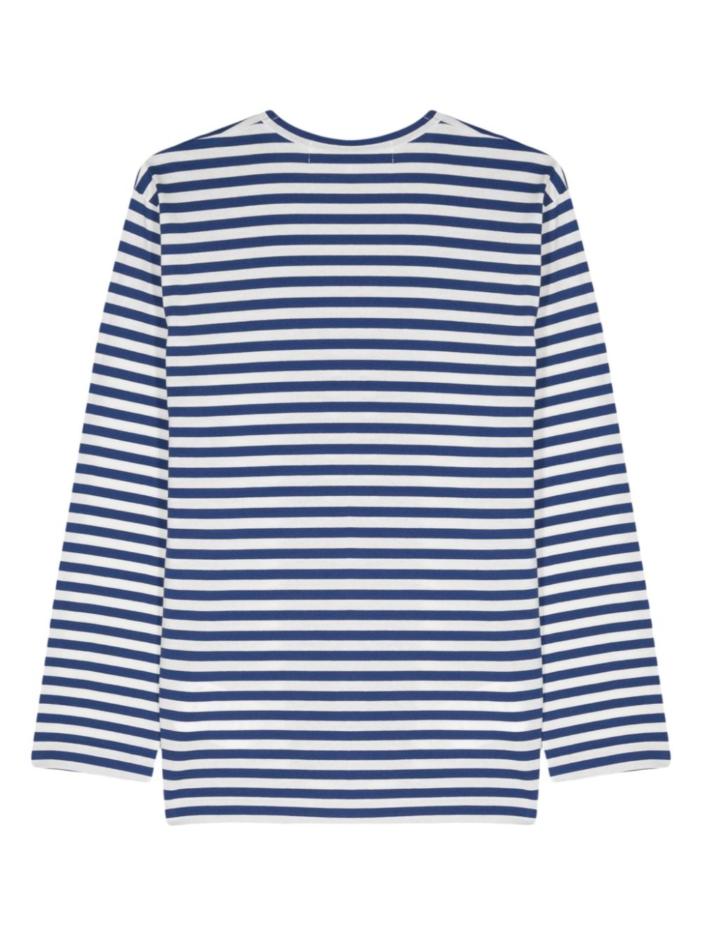 Comme Des Garçons Play COMME DES GARCONS PLAY- Logo Striped Cotton T-shirt