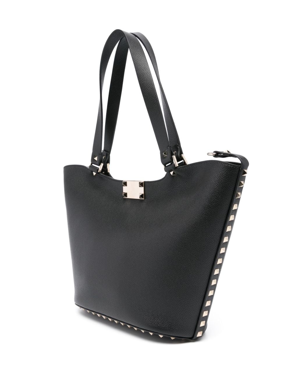 VALENTINO GARAVANI VALENTINO GARAVANI- Rockstud Small Leather Tote Bag