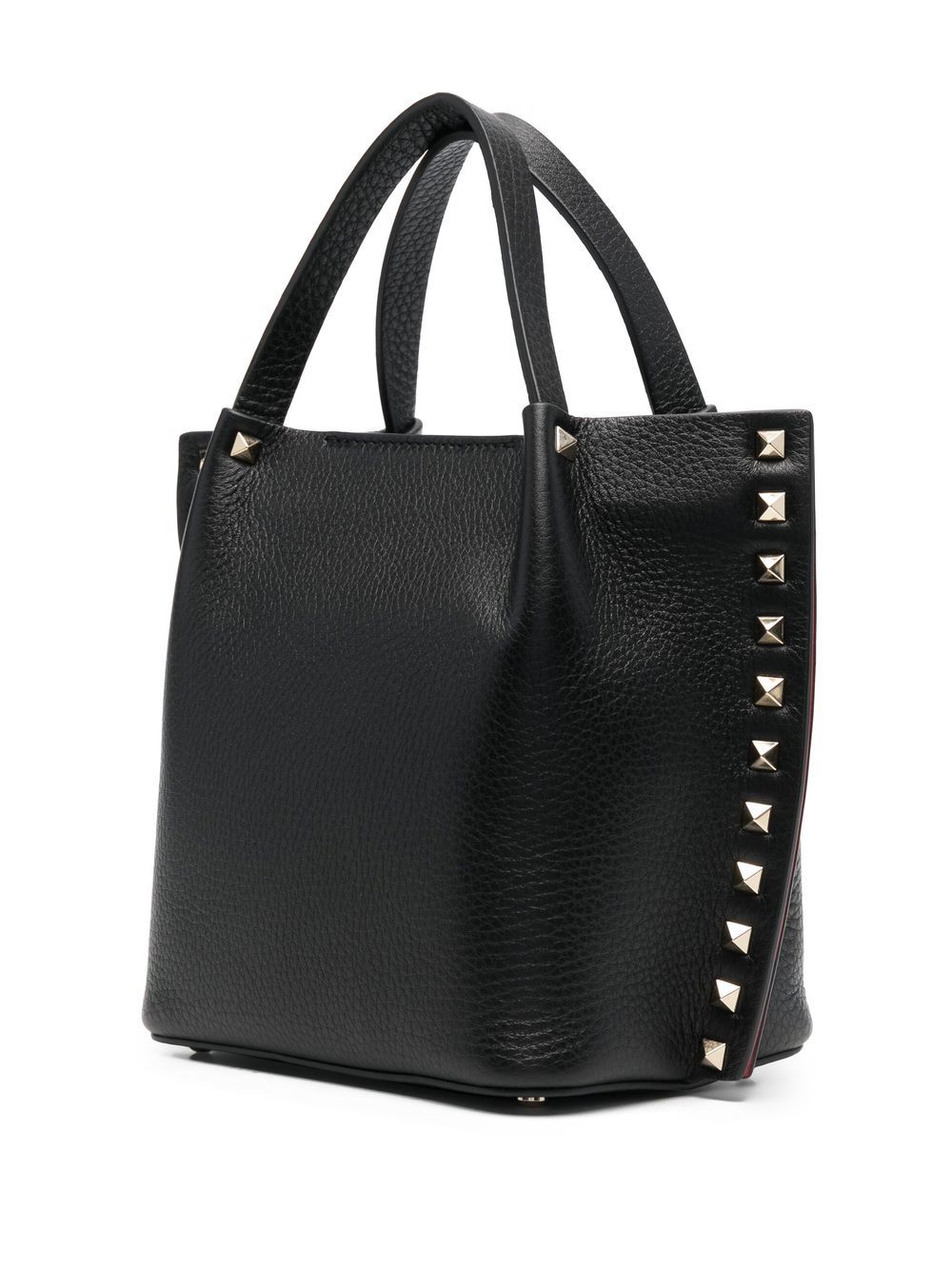 VALENTINO GARAVANI VALENTINO GARAVANI- Rockstud Small Leather Tote Bag