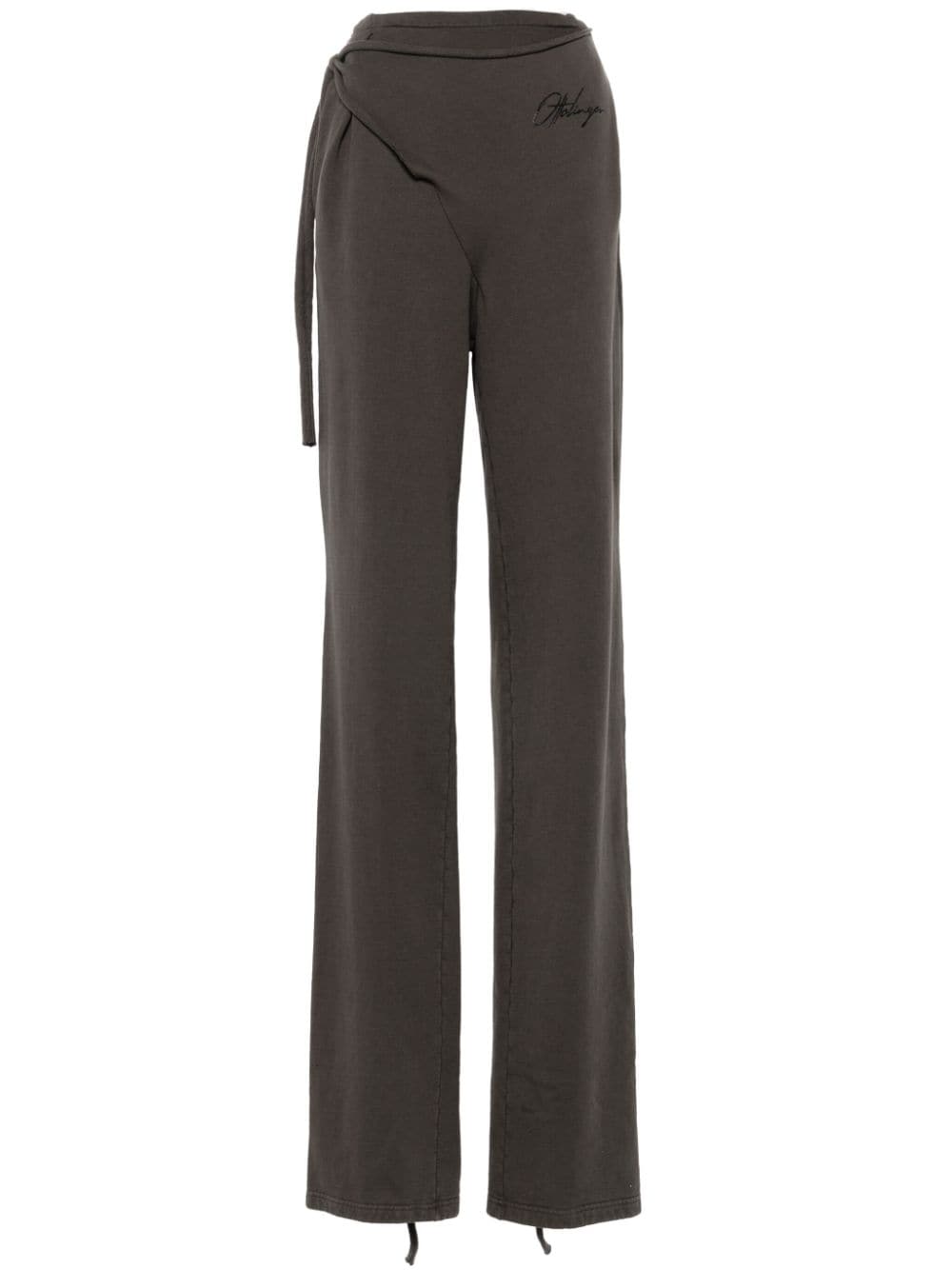 Ottolinger OTTOLINGER- Cotton High-waisted Trousers