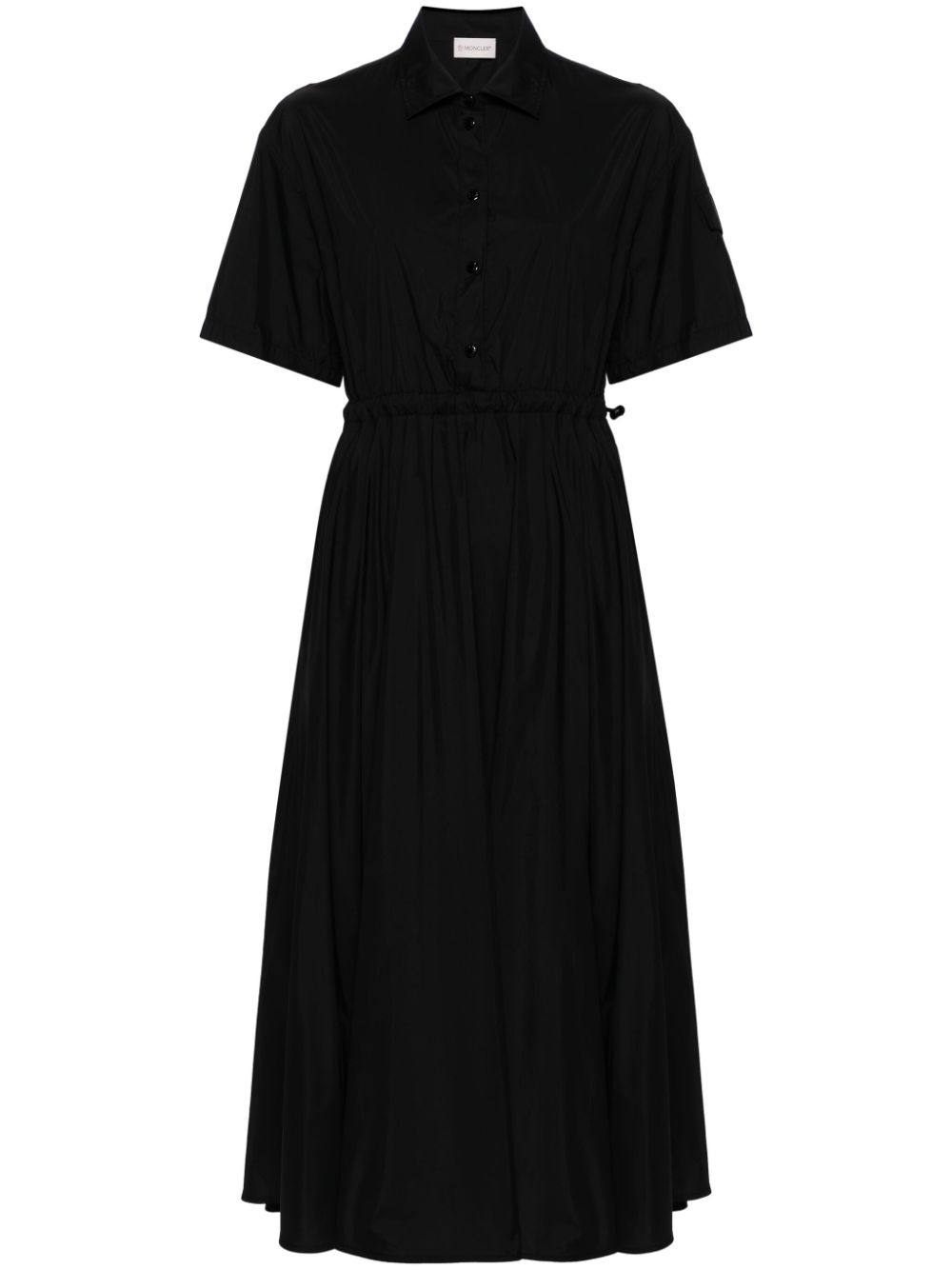 Moncler MONCLER- Ruched Midi Dress