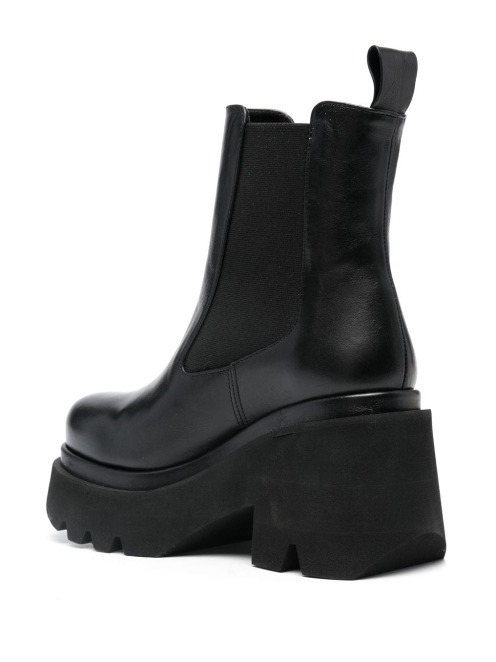 Paloma barcelo' PALOMA BARCELO'- Leather Heel Ankle Boots