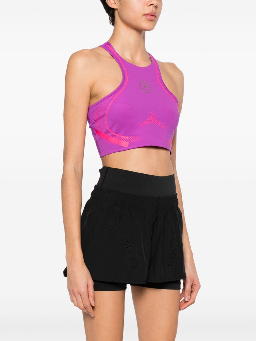 Adidas By Stella Mccartney ADIDAS BY STELLA MCCARTNEY- Running Cropped Top