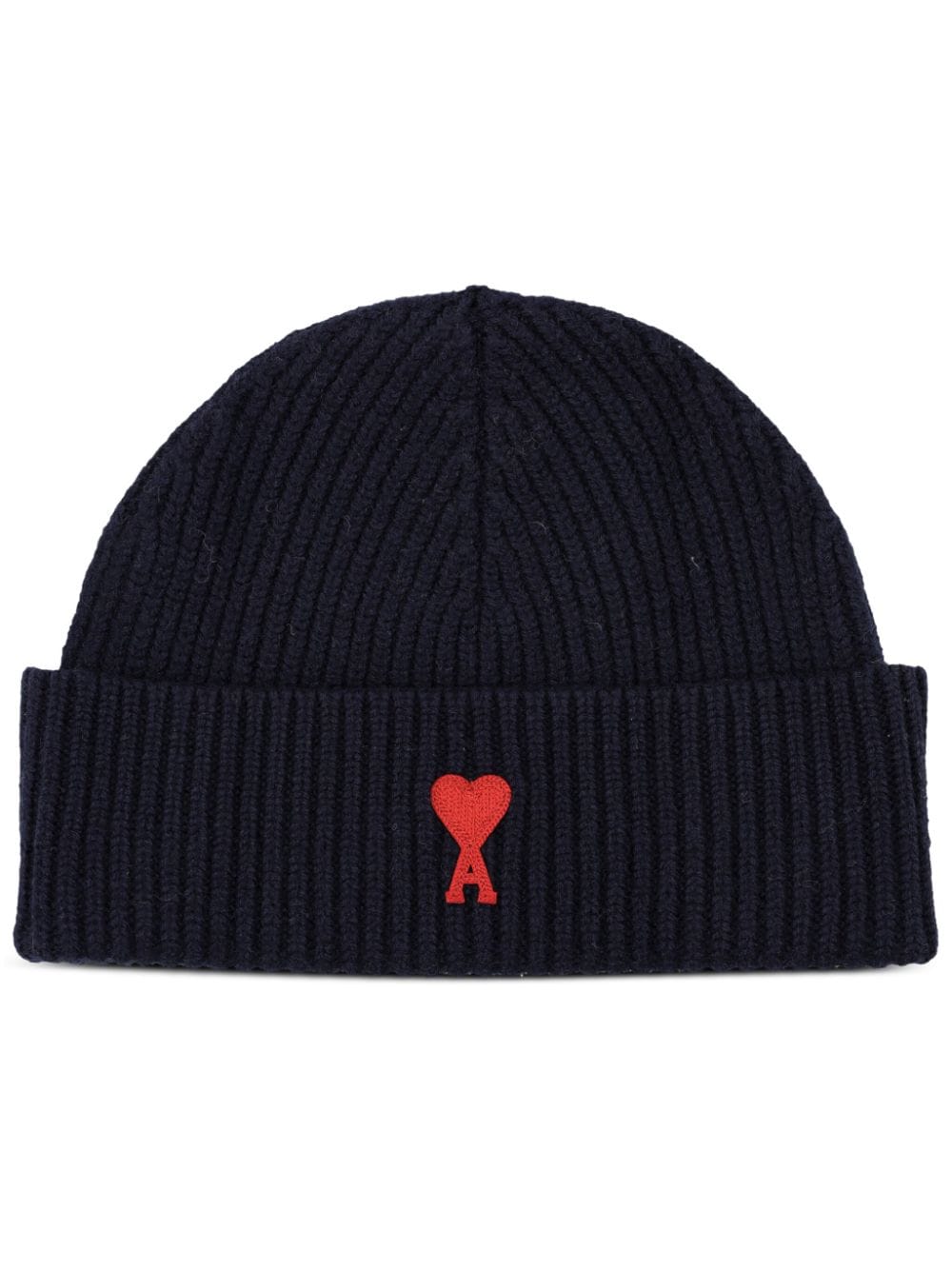 Ami Paris AMI PARIS- Ami De Coeur Wool Beanie