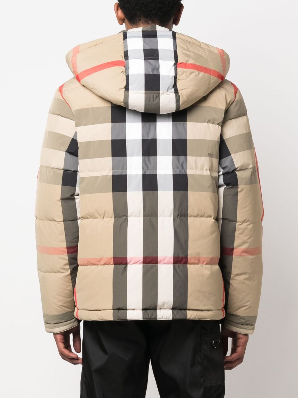 Burberry BURBERRY- Check Motif Reversible Down Jacket