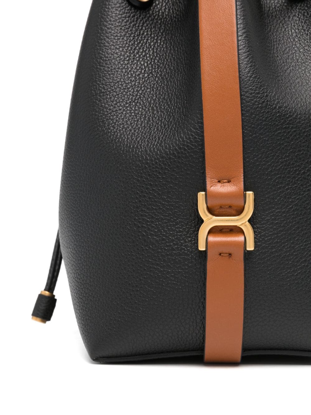 Chloé CHLOÉ- Marcie Leather Bucket Bag