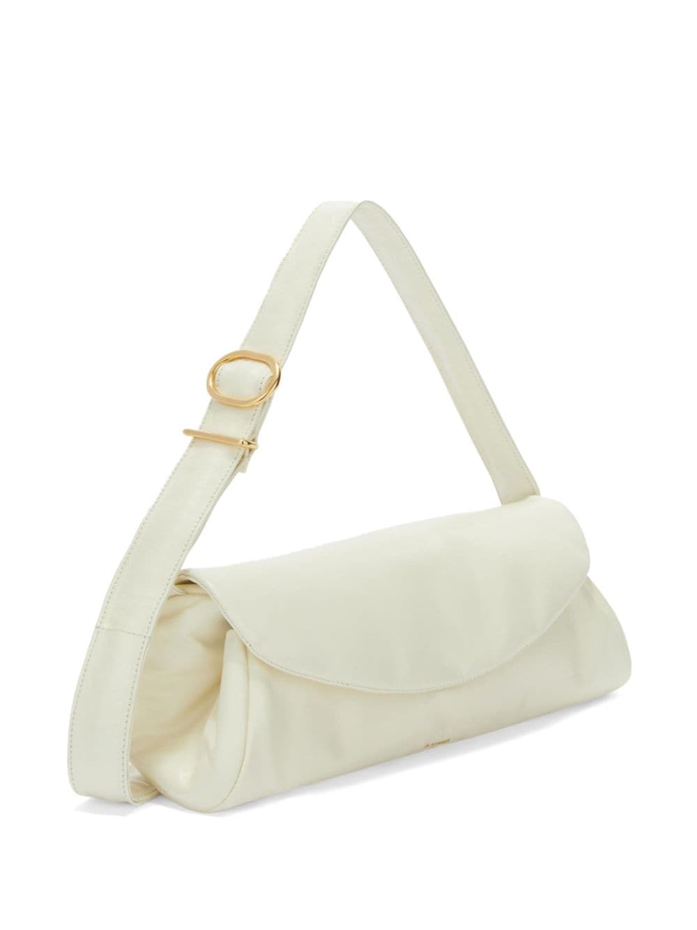 Jil Sander JIL SANDER- Cannolo Padded Large Leather Shoulder Bag