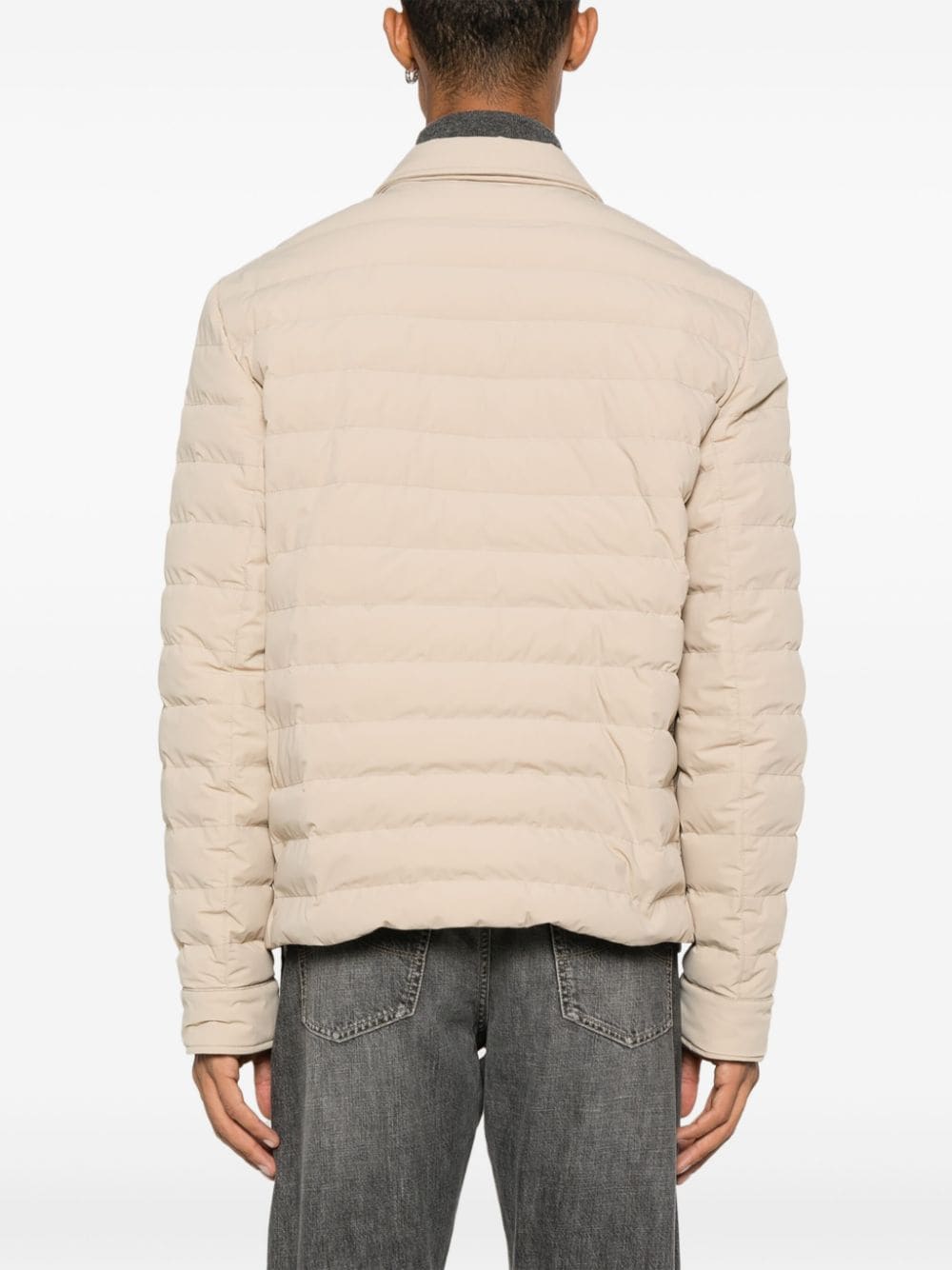 Brunello Cucinelli BRUNELLO CUCINELLI- Nylon Padded Jacket