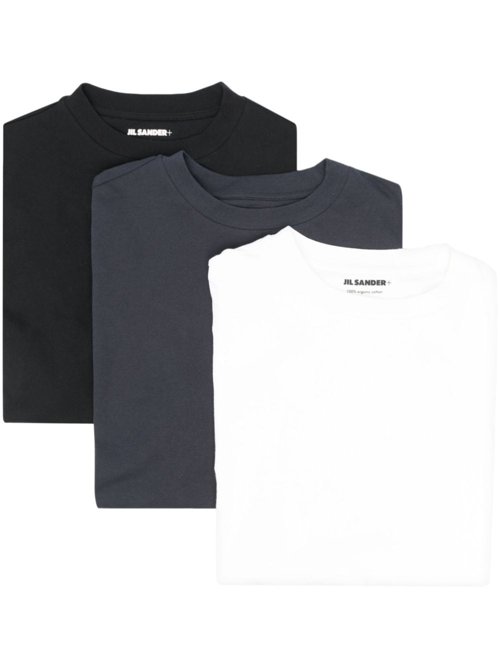 Jil Sander JIL SANDER- Logo Cotton T-shirt - 3pack