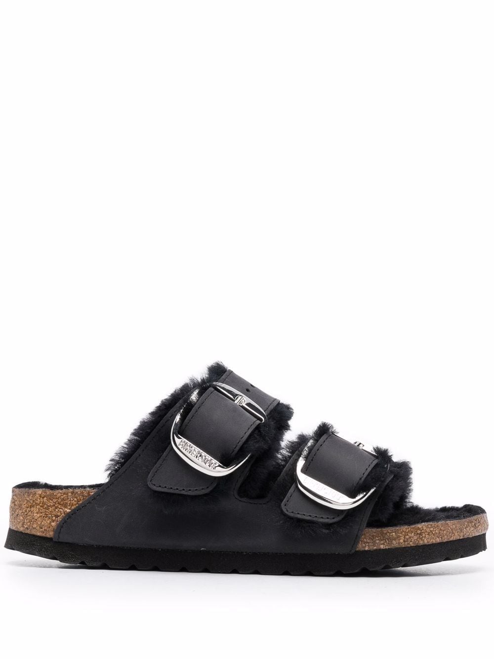 Birkenstock BIRKENSTOCK- Arizona Big Buckle Shearling Sandals