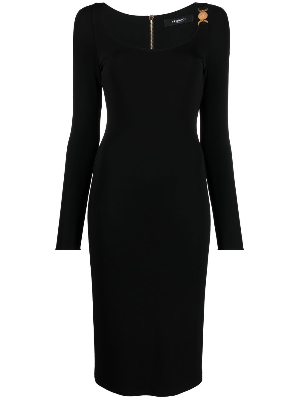 Versace VERSACE- Midi Pencil Jersey Dress