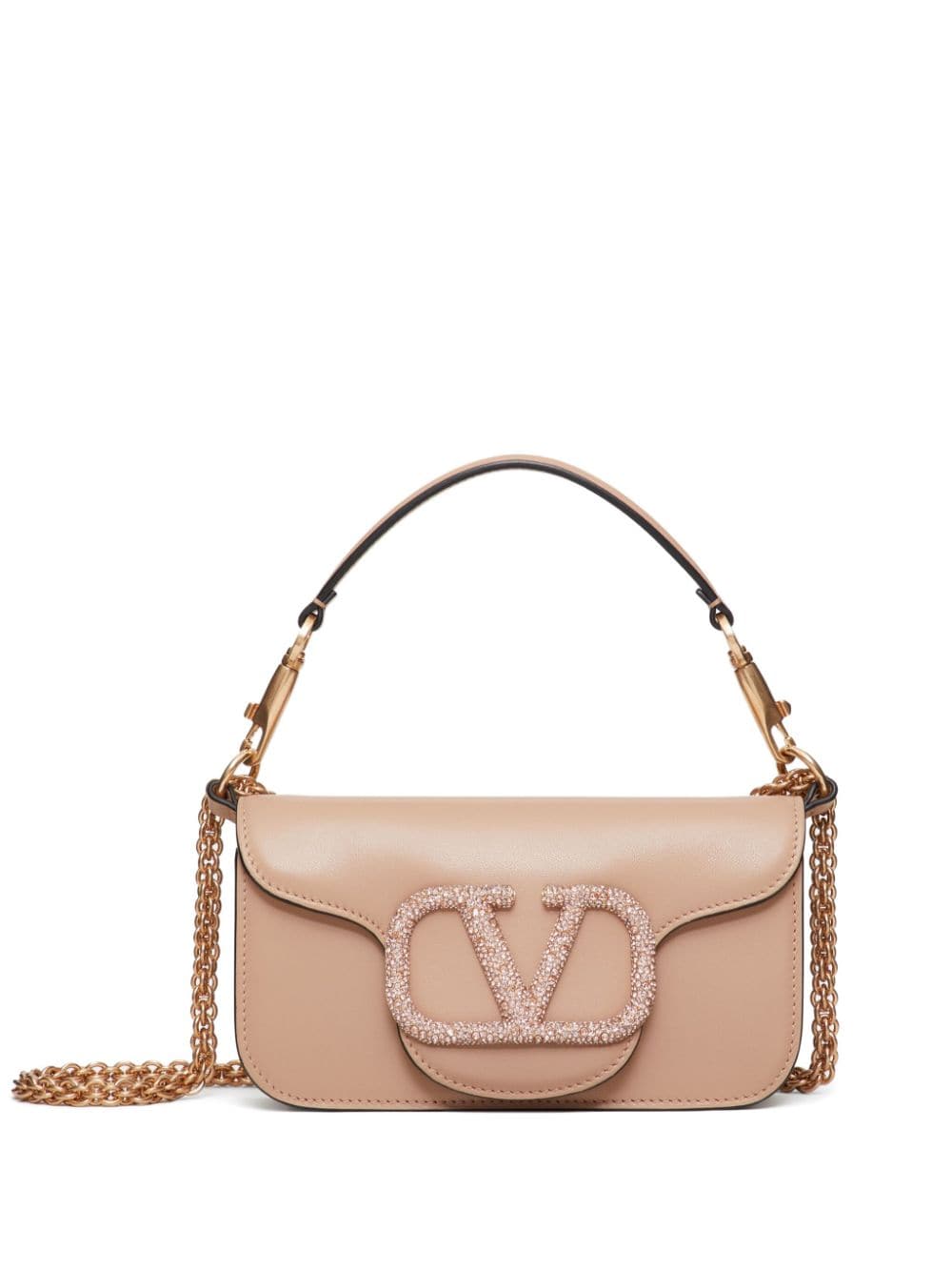 VALENTINO GARAVANI VALENTINO GARAVANI- Locò Small Leather Shoulder Bag