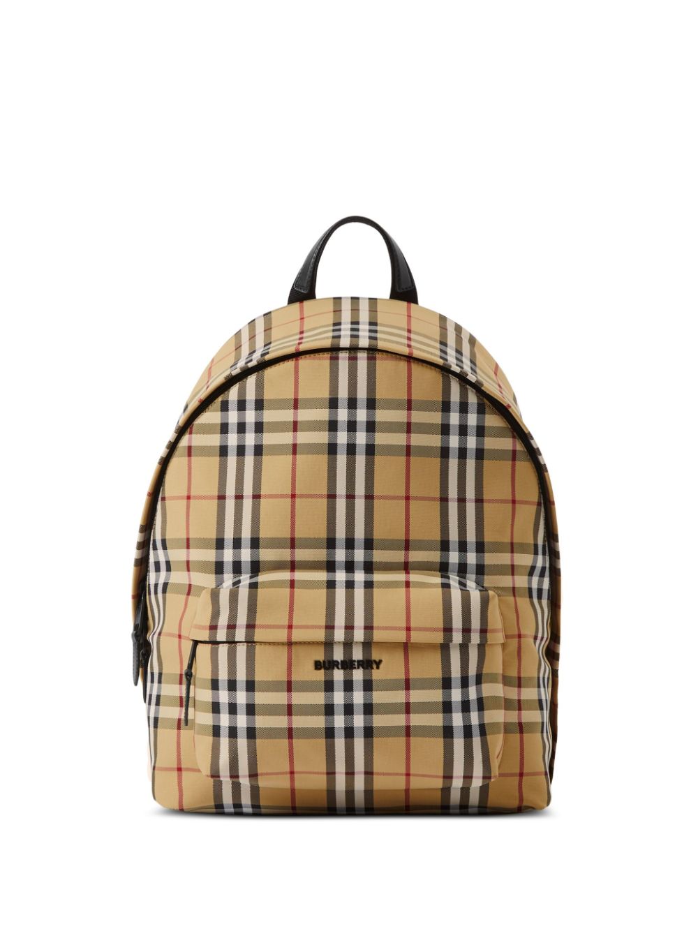 Burberry BURBERRY- Check Motif Nylon Backpack