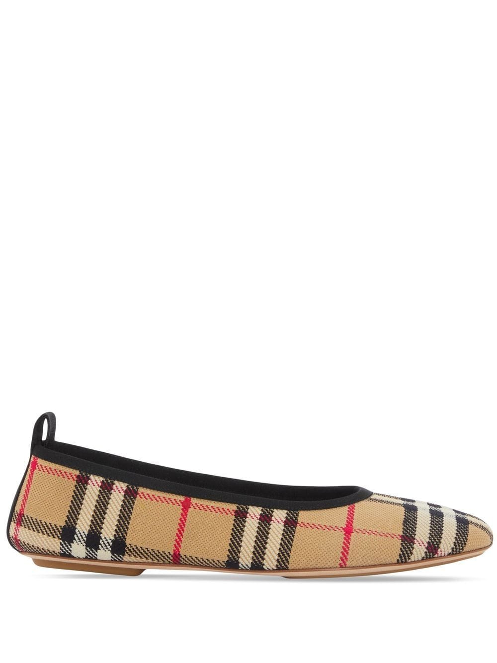 Burberry BURBERRY- Check Motif Ballet Flats