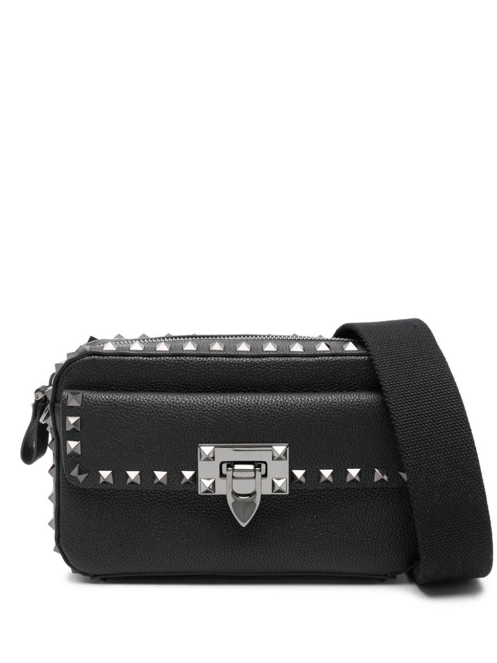 VALENTINO GARAVANI VALENTINO GARAVANI- Rockstud Leather Crossbody Bag