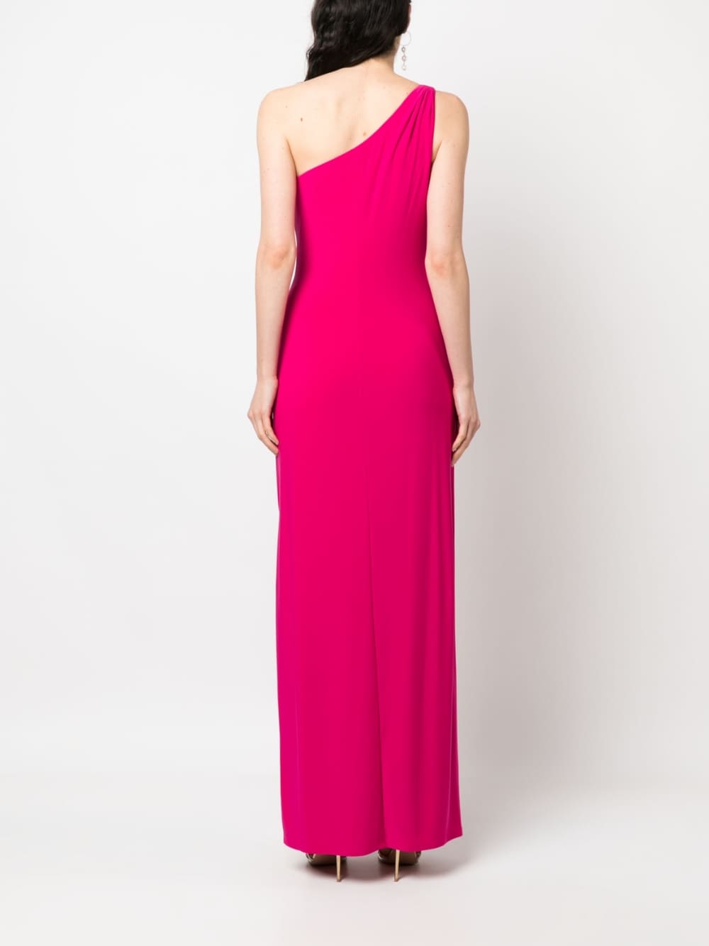  LAUREN DRESS- One Shoulder Maxi Dress