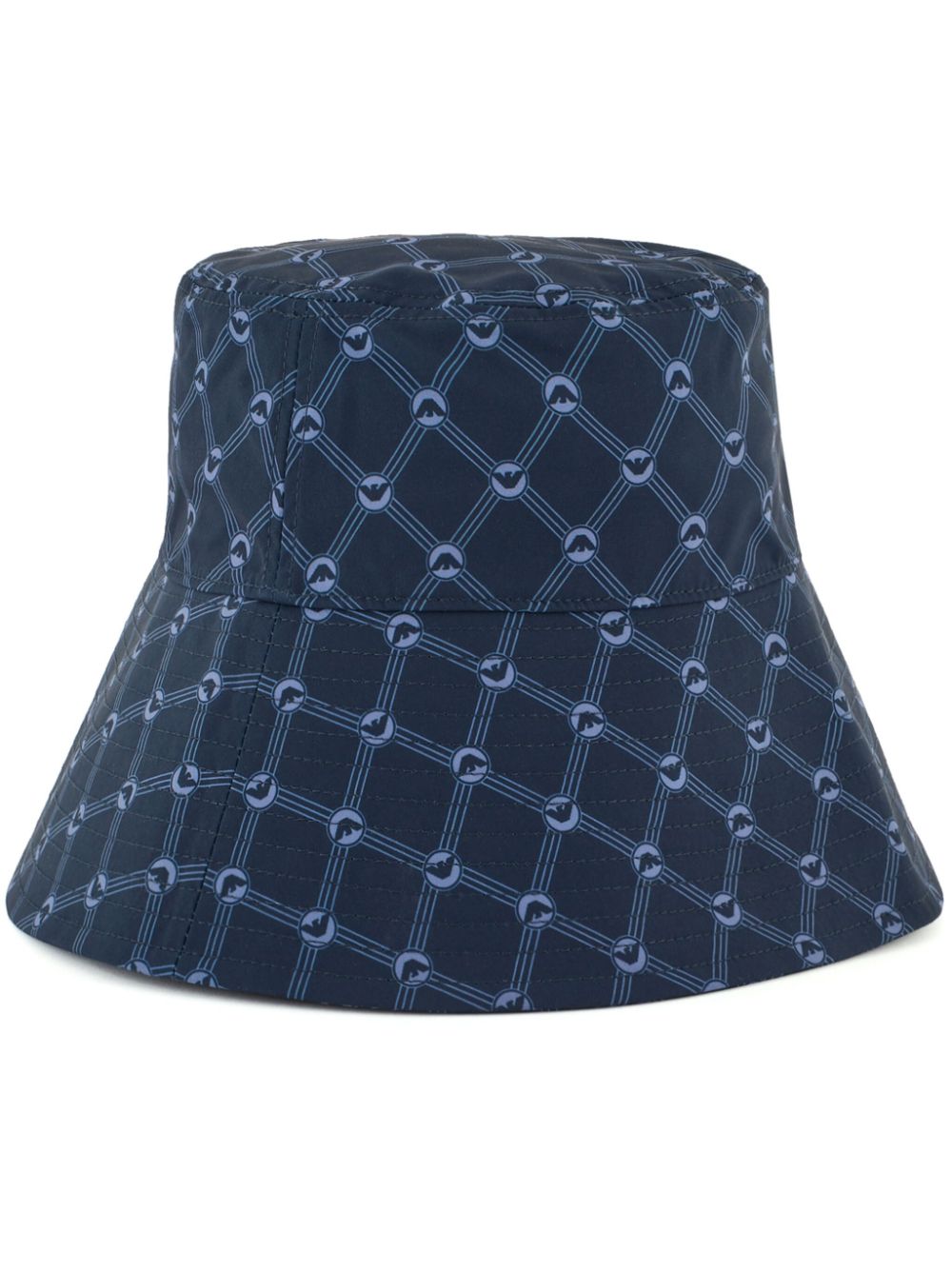 Emporio Armani EMPORIO ARMANI- Monogram Bucket Hat