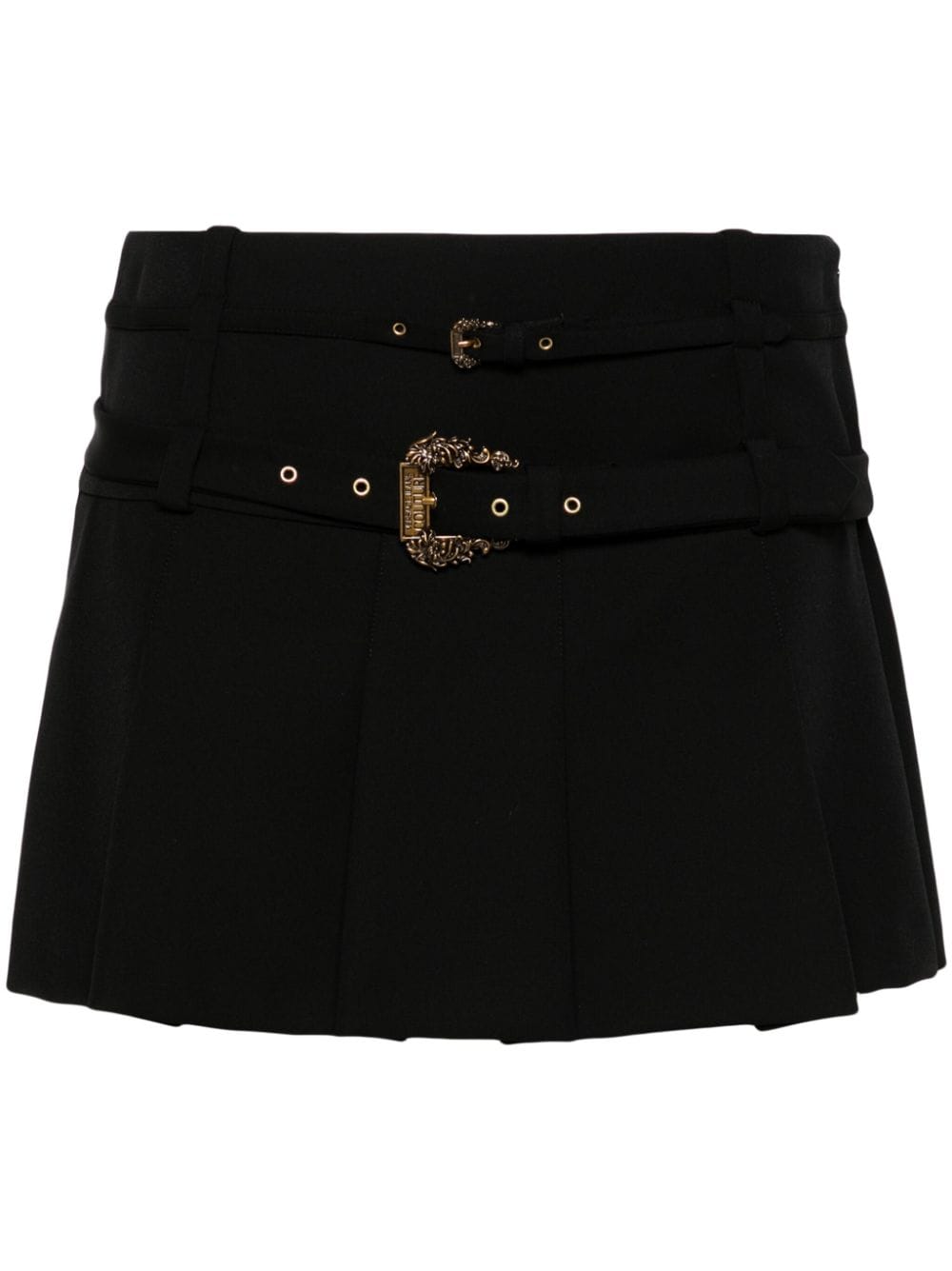 Versace Jeans Couture VERSACE JEANS COUTURE- Buckles Cady Tecno Skirt