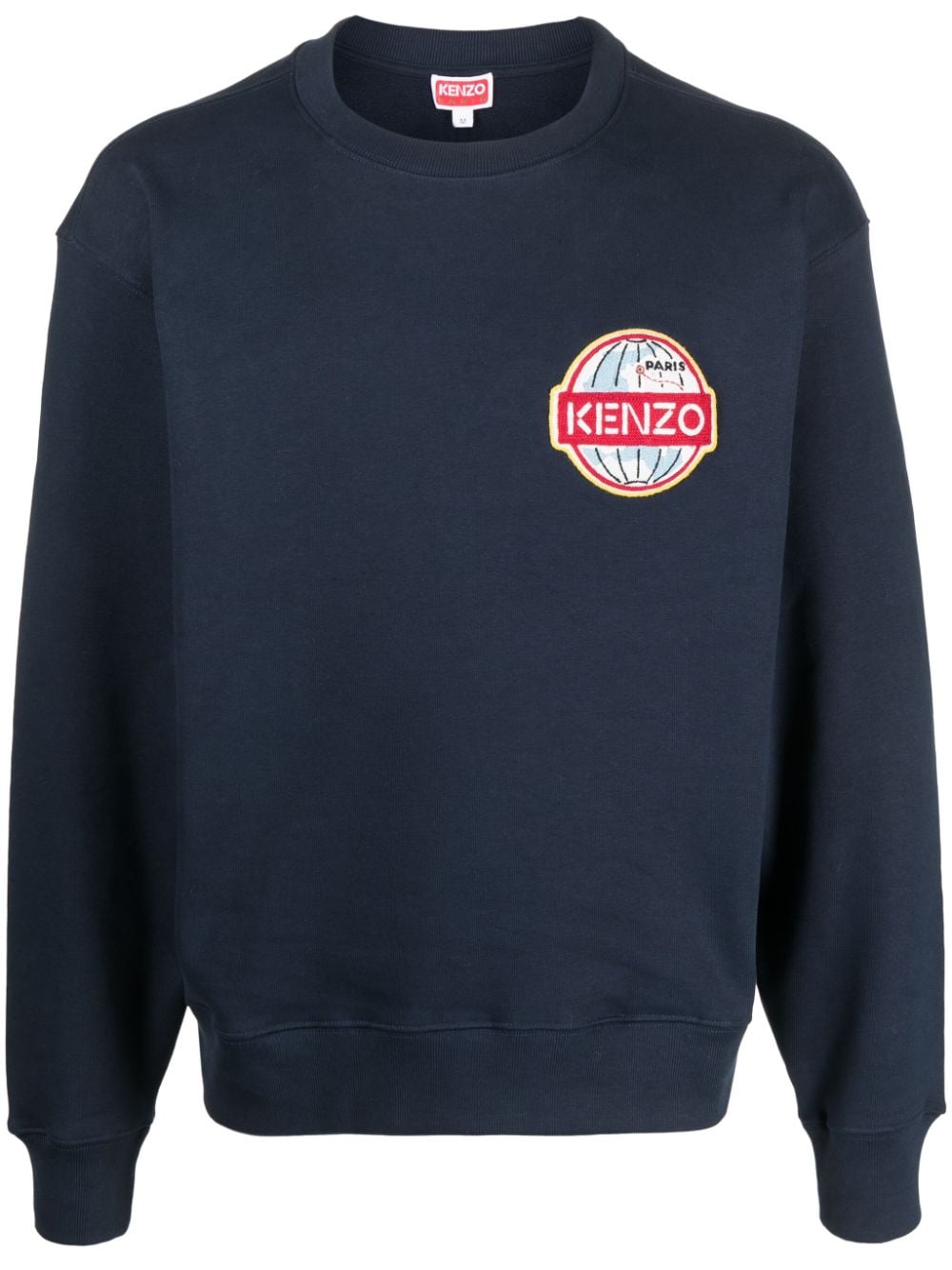 Kenzo KENZO- Kenzo Globe Cotton Sweatshirt