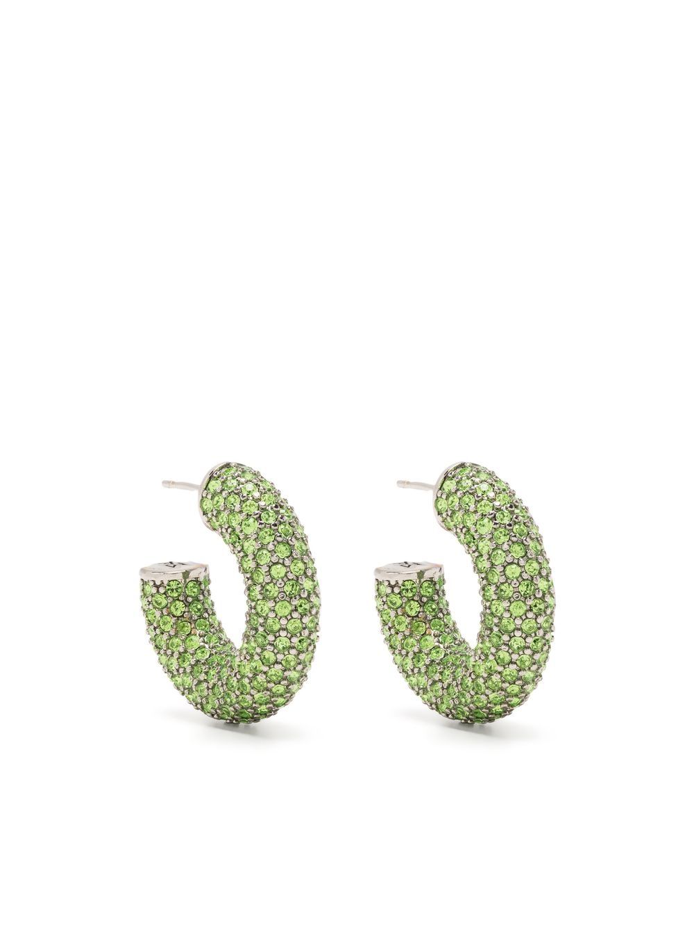 Amina Muaddi AMINA MUADDI- Cameron Hoop Mini Earrings