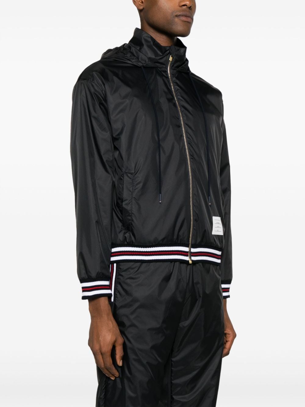 Thom Browne THOM BROWNE- Rwb Nylon Bomber Jacket