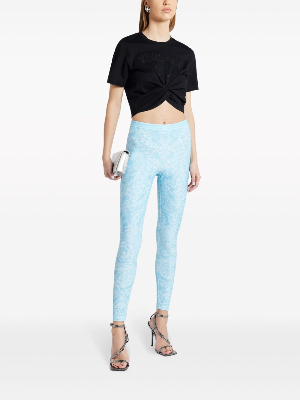 Versace VERSACE- Barocco Print Lycra Leggings