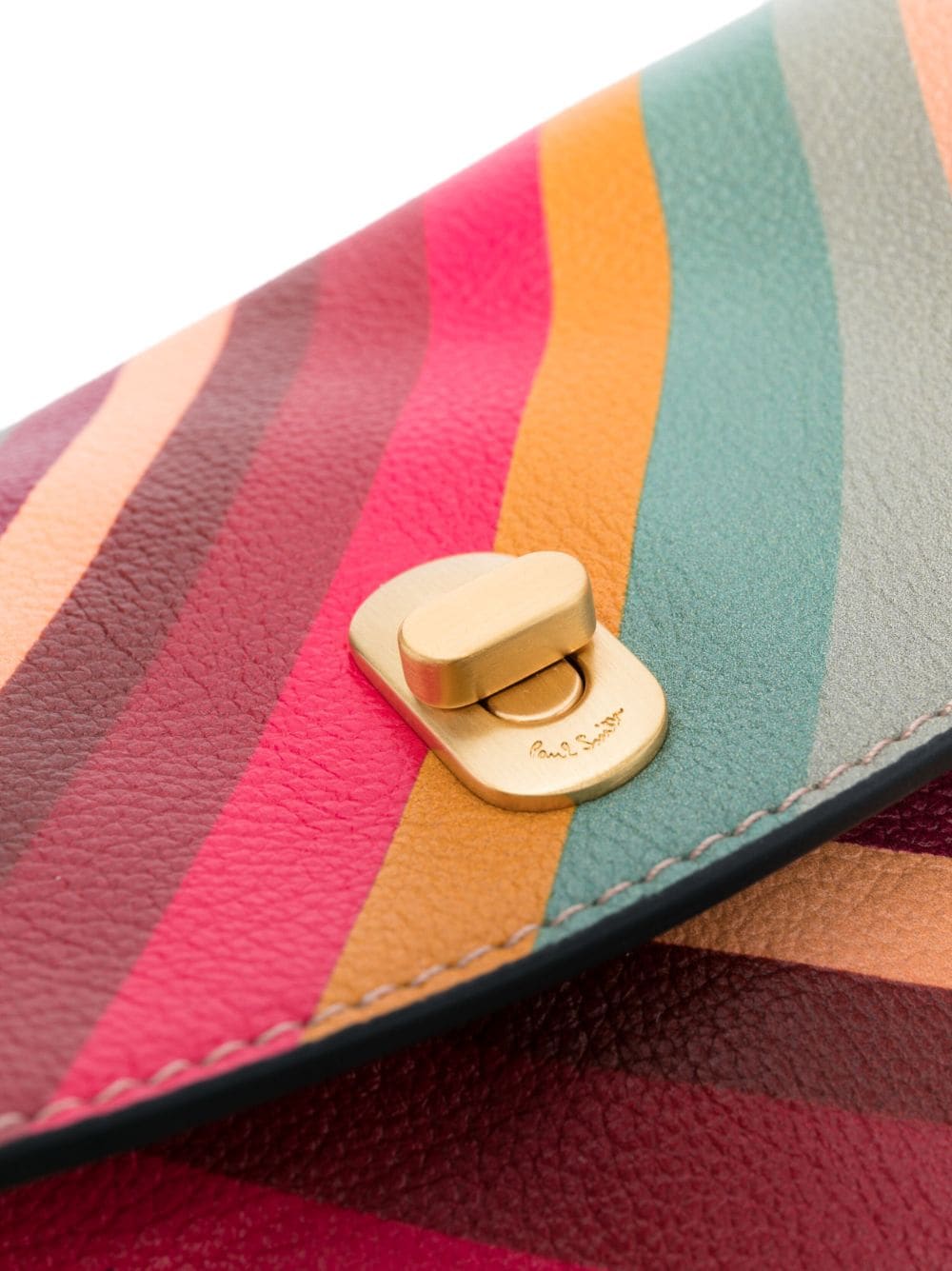 Paul Smith PAUL SMITH- Swirl Leather Shoulder Bag