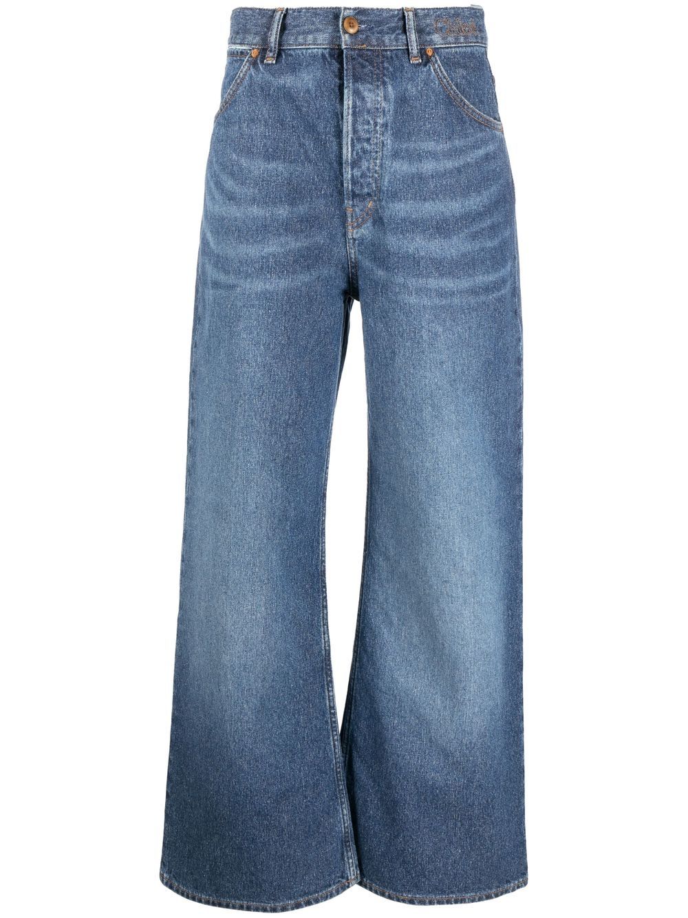 Chloé CHLOÉ- Wide Leg Denim Jeans