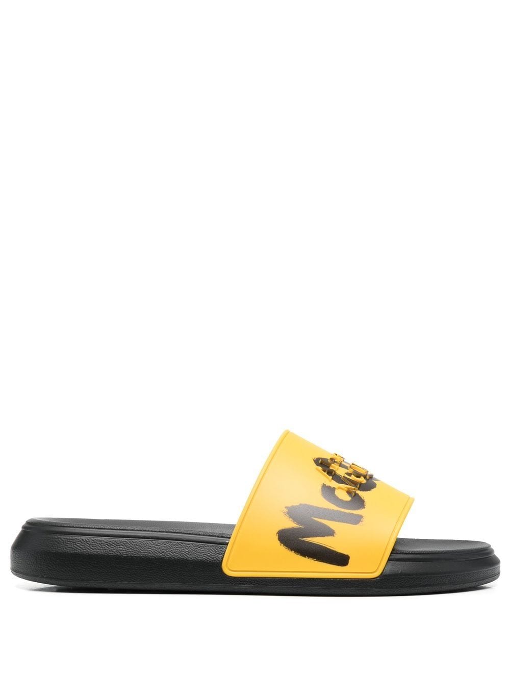 Alexander McQueen ALEXANDER MCQUEEN- Graffiti Rubber Slides