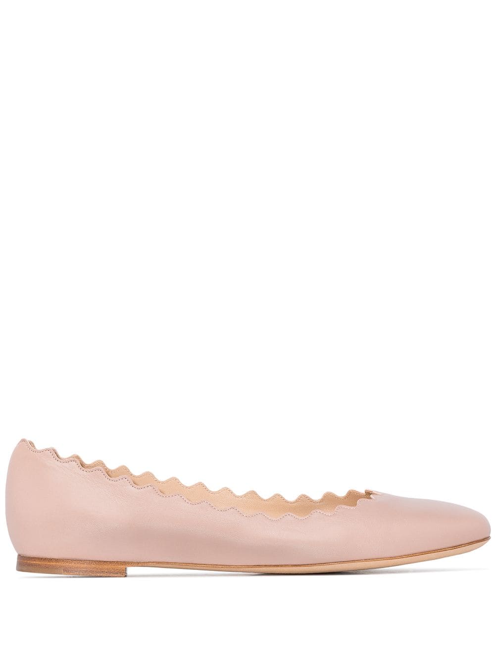 Chloé CHLOÉ- Lauren Leather Ballet Flats