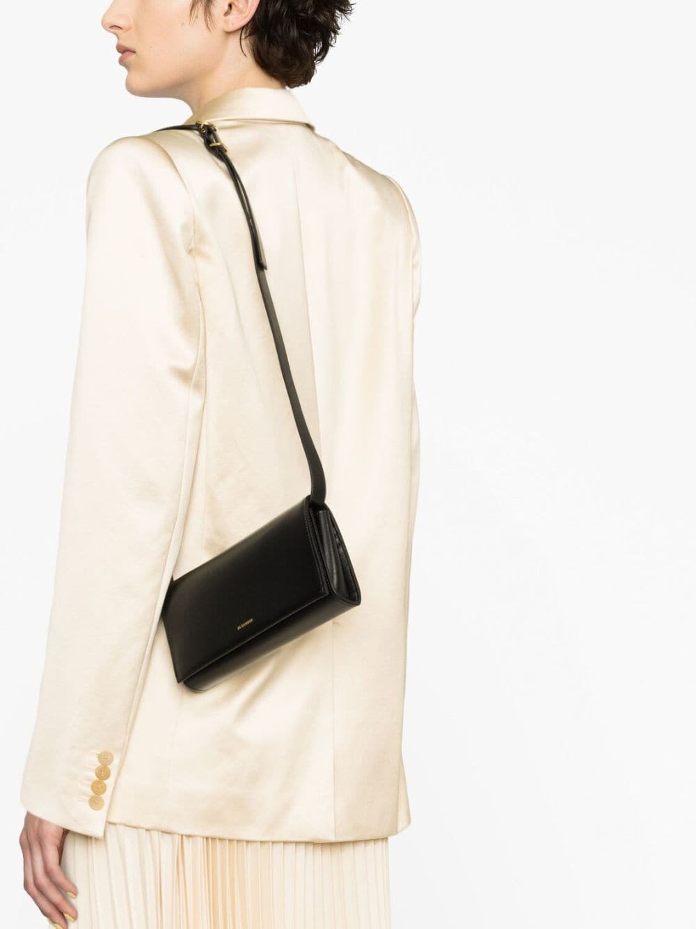 Jil Sander JIL SANDER- All-day Small Leather Crossbody Bag