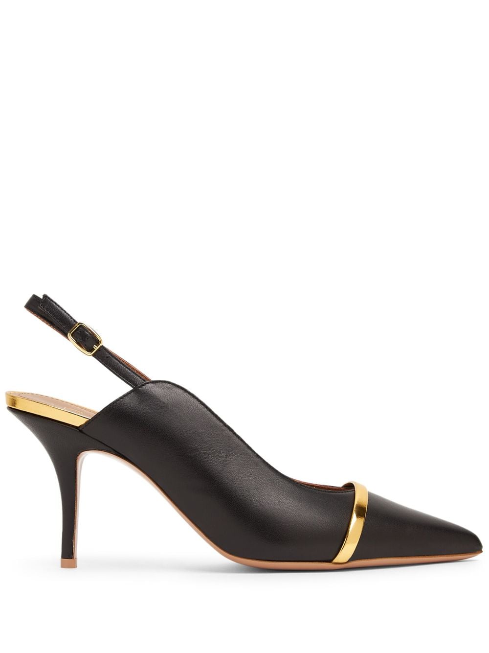 Malone Souliers MALONE SOULIERS- Marion 70 Leather Slingback Pumps