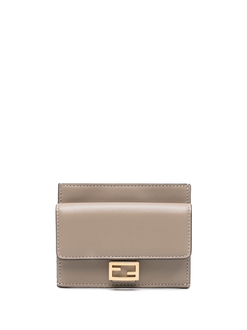 FENDI FENDI- Baguette Leather Credit Card Case