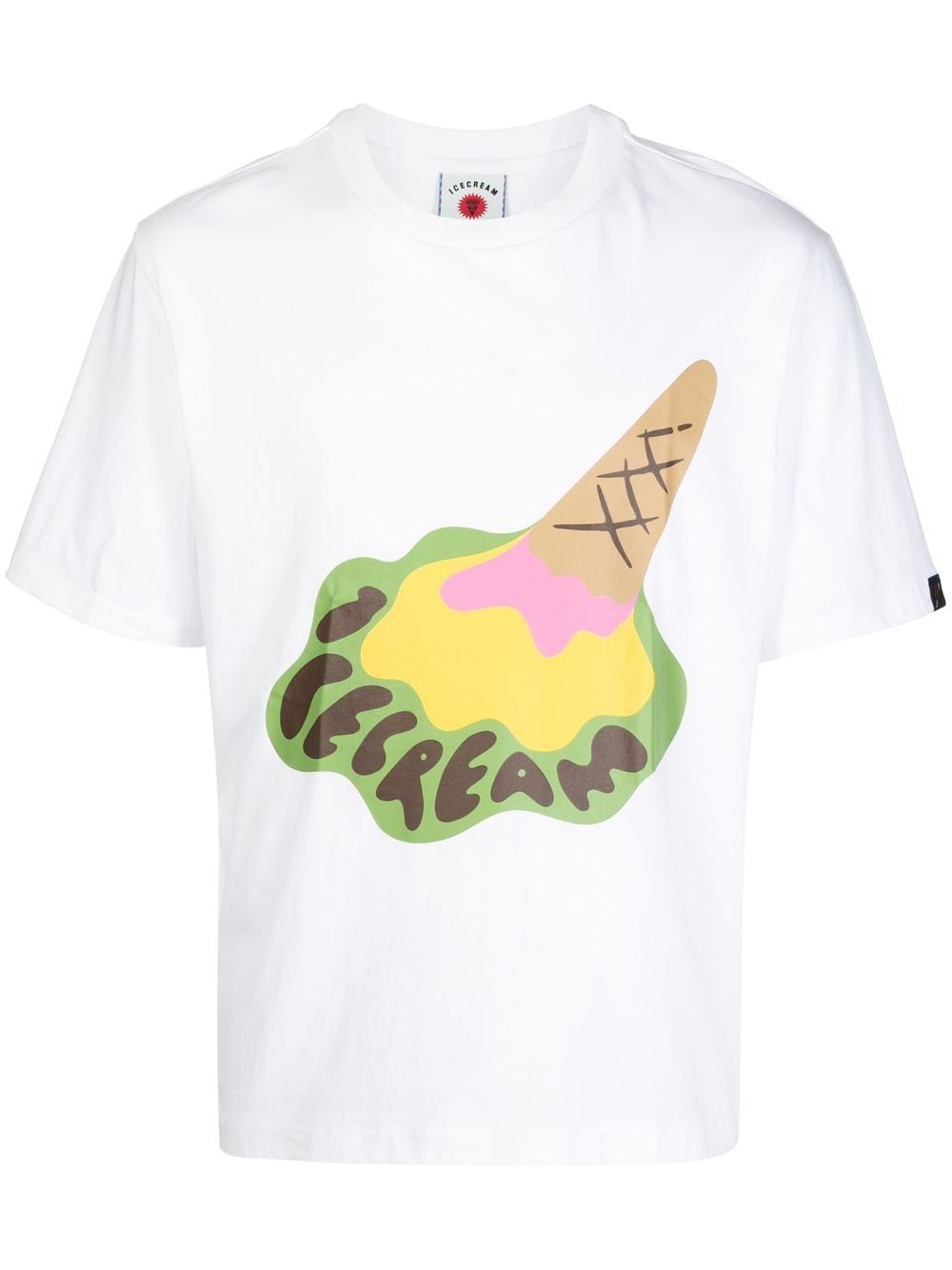 Icecream ICECREAM- Cotton Dropped Cone Print T-shirt